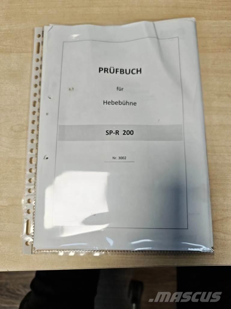 Aichi SR 182 Teleskopik personel platformları