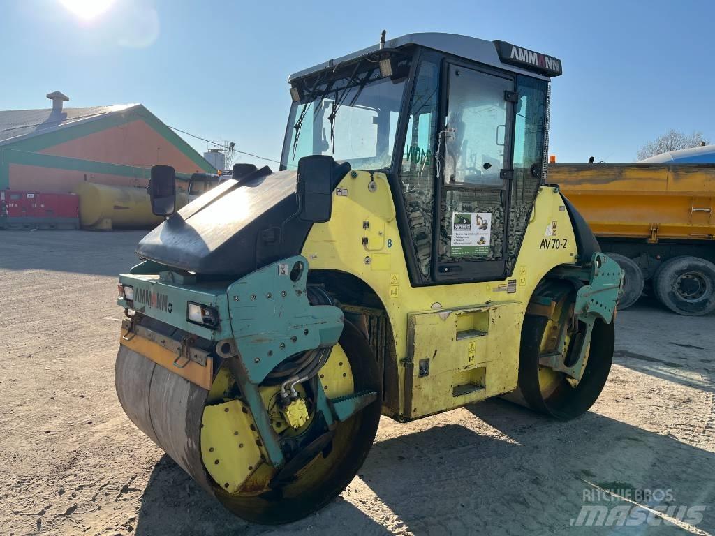 Ammann AV 70-2 Çift tamburlu silindirler