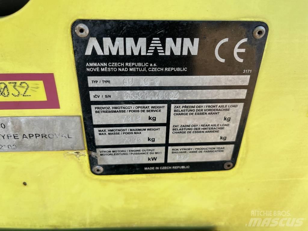 Ammann AV 70-2 Çift tamburlu silindirler