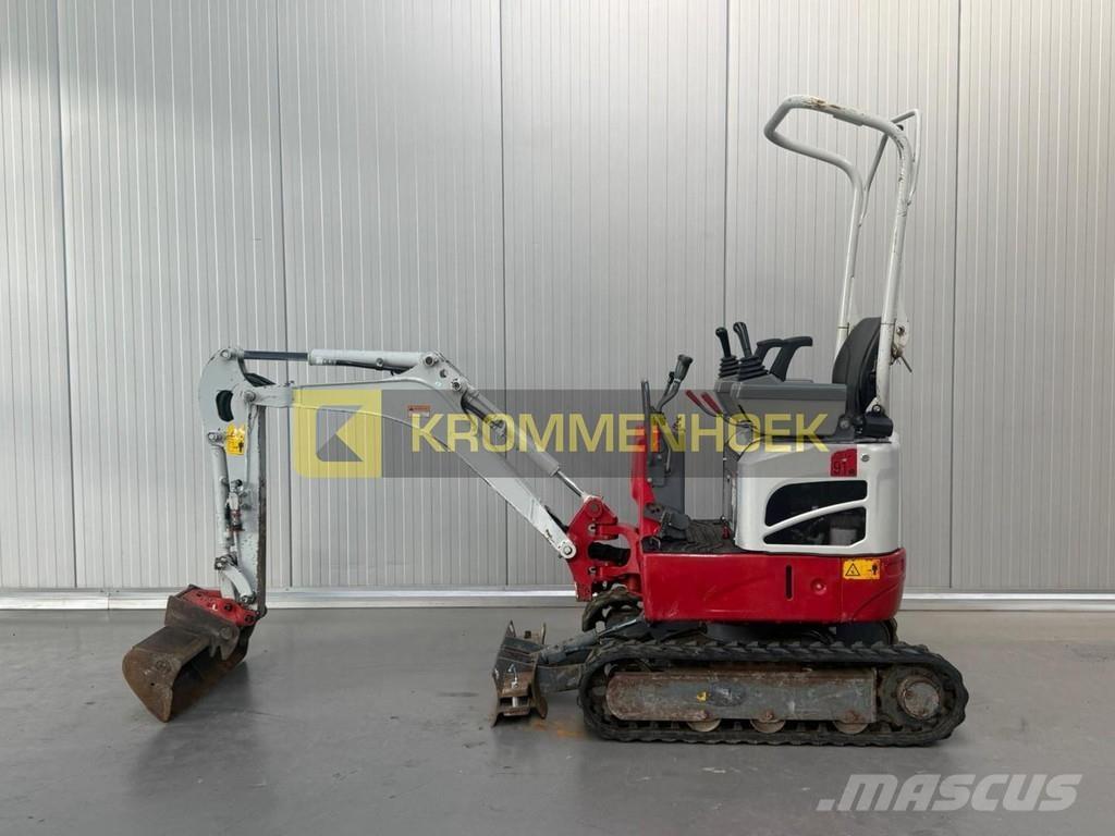Takeuchi TB 210 R Mini ekskavatörler, 7 tona dek