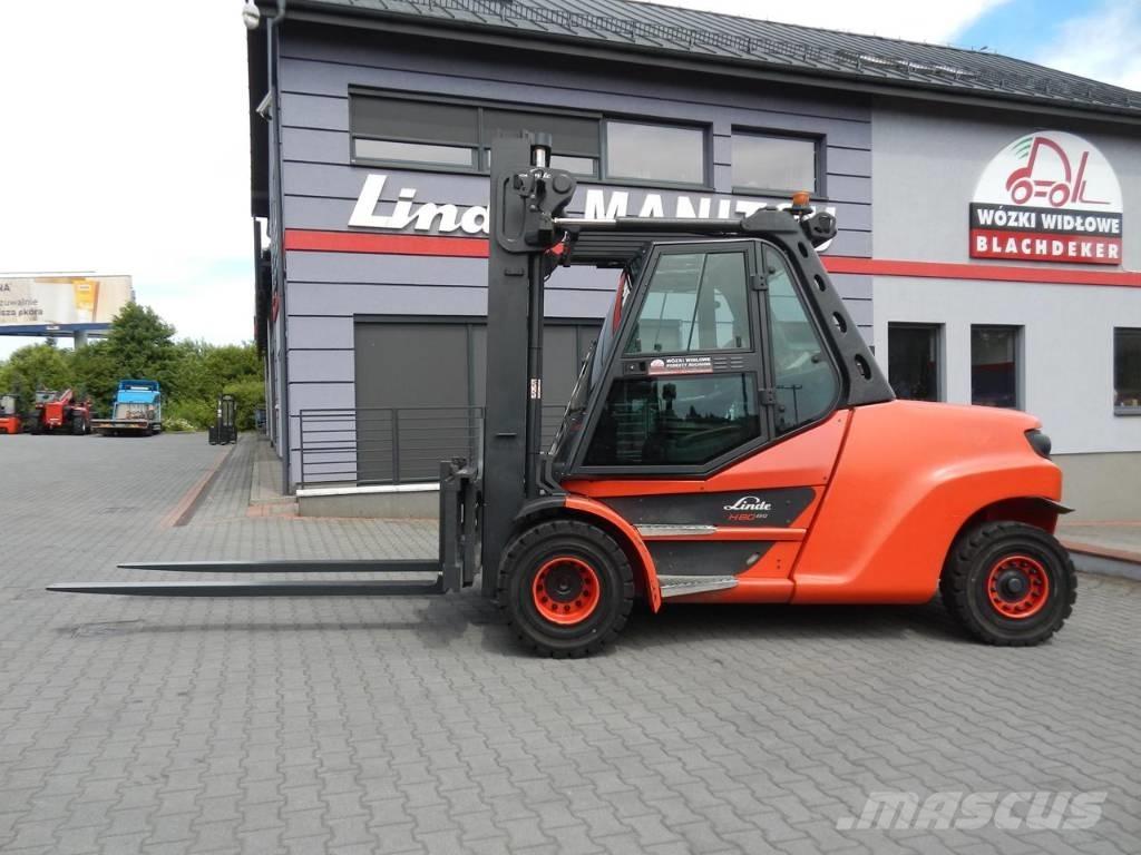 Linde H80D-03/1100 Dizel forkliftler