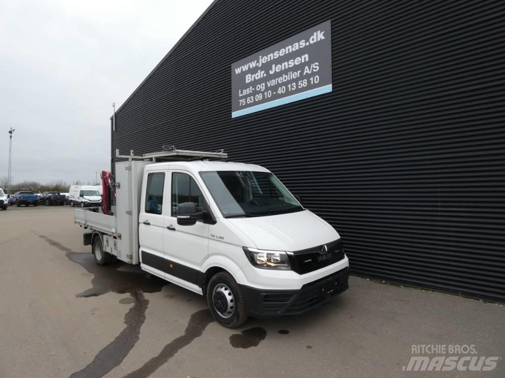 MAN TGE 5.180 Flatbed kamyonlar