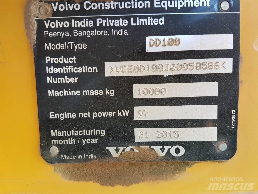 Volvo DD100 Çift tamburlu silindirler
