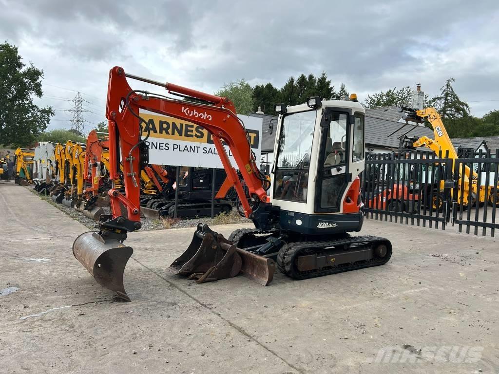 Kubota U 30-3 Mini ekskavatörler, 7 tona dek