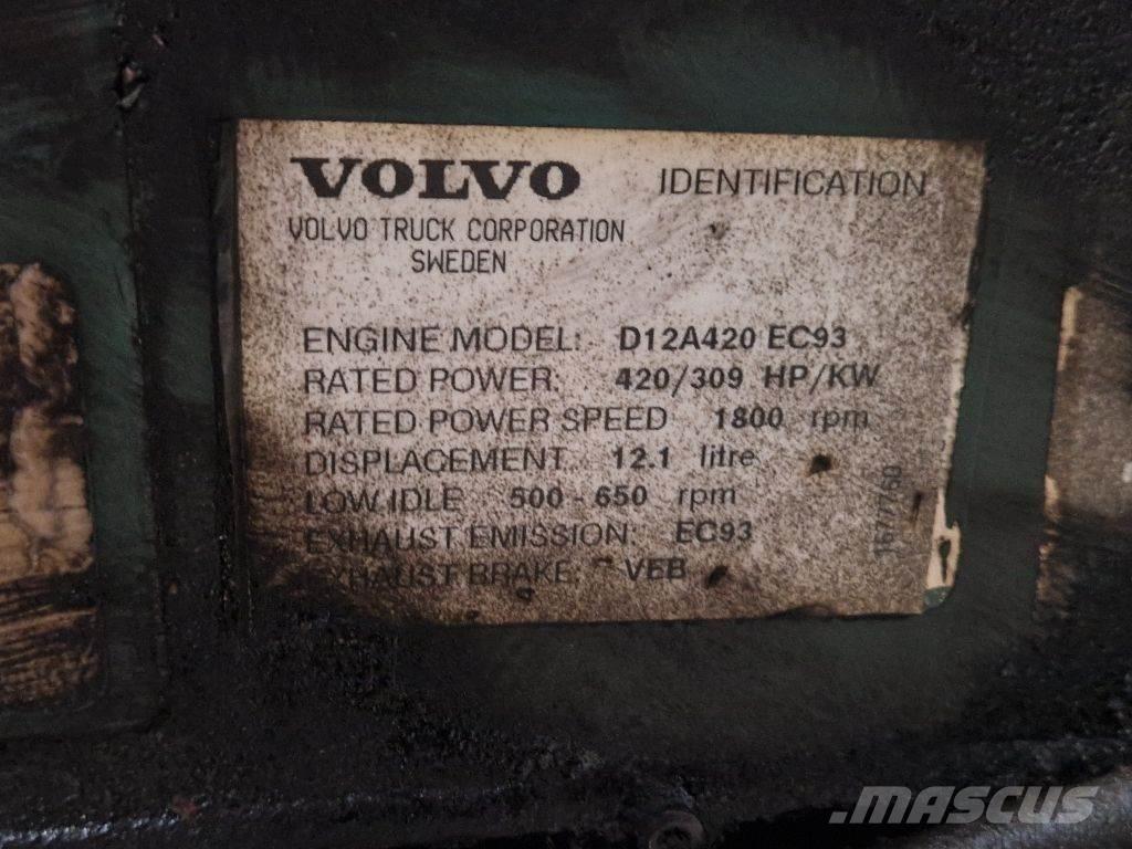 Volvo D12A420 Motorlar
