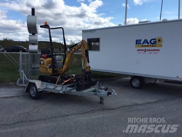 CAT 300,9 (UTHYRES) Mini ekskavatörler, 7 tona dek