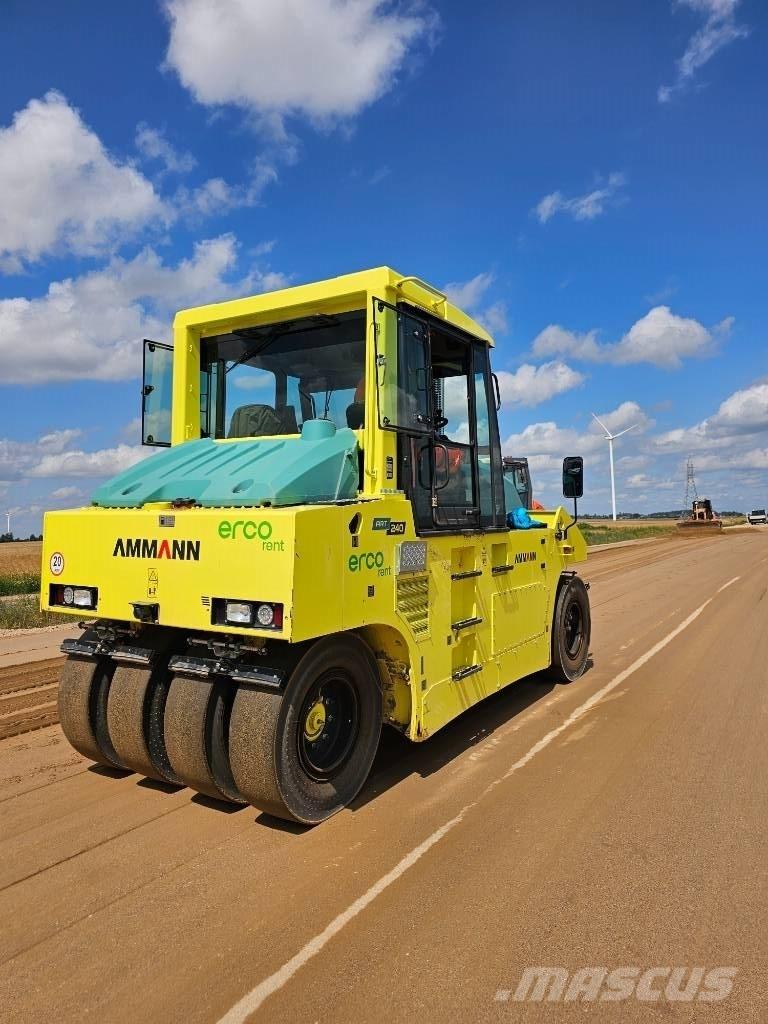 Ammann ART 240 Pnömatik lastikli silindirler