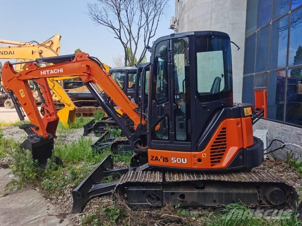 Hitachi ZX 50 U Mini ekskavatörler, 7 tona dek