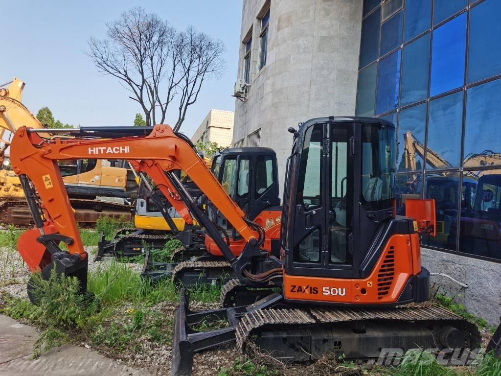 Hitachi ZX 50 U Mini ekskavatörler, 7 tona dek