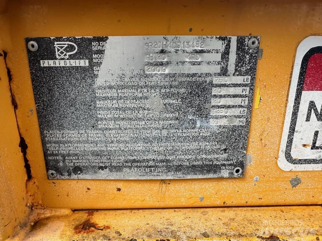 Plafolift PH20 Makasli platformlar