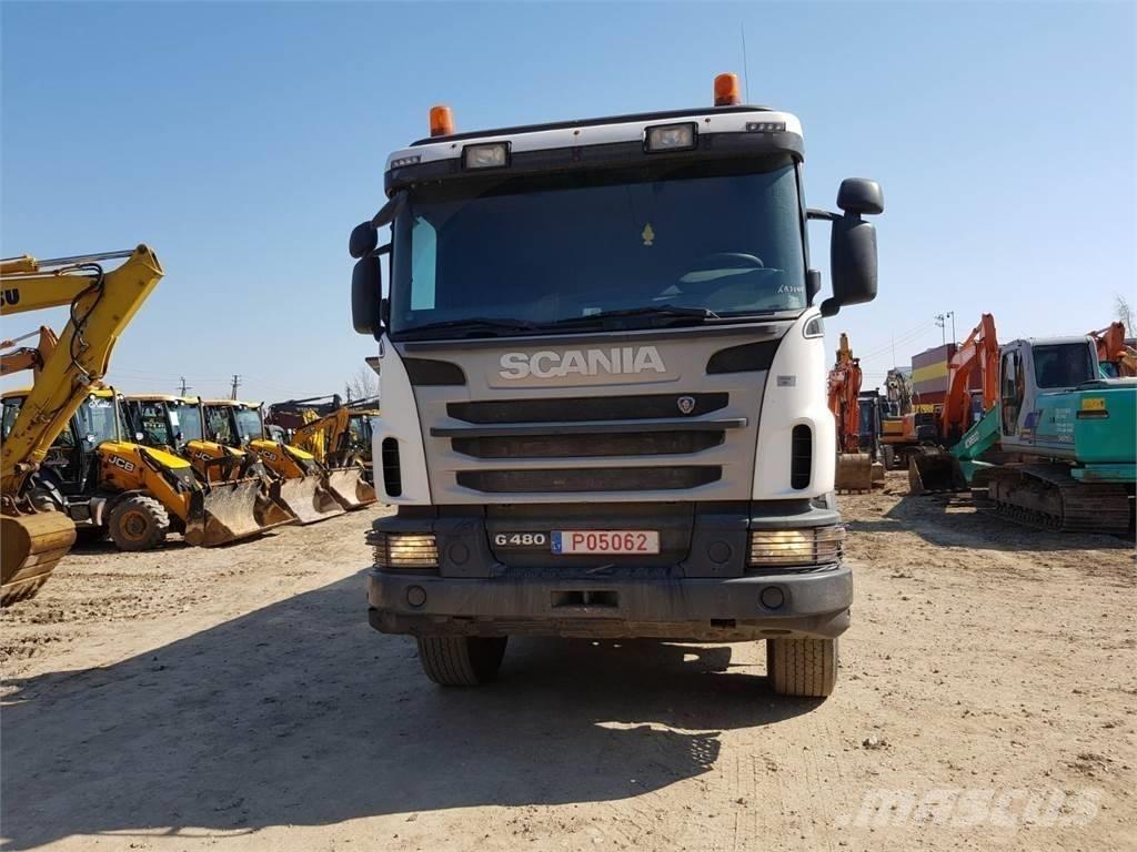 Scania G480 8x4 Hidroliftli kamyonlar