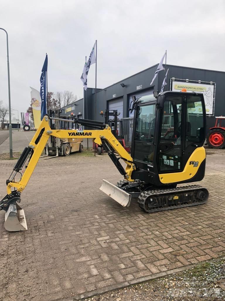 Yanmar SV 18 Mini ekskavatörler, 7 tona dek