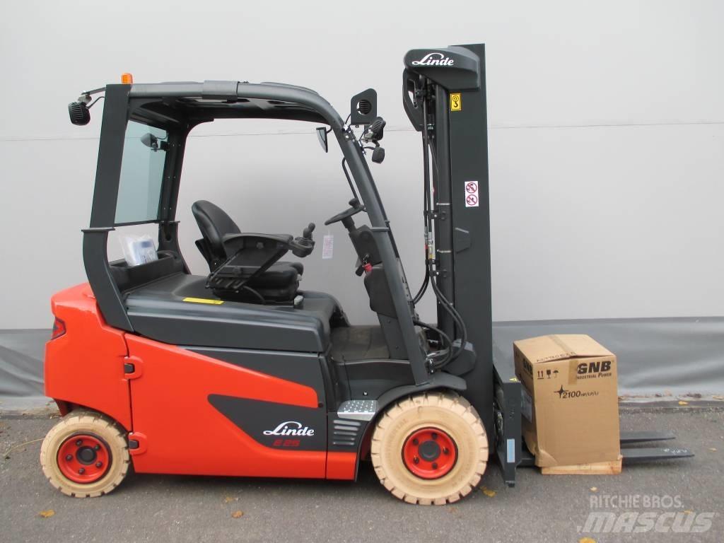 Linde E25S Elektrikli forkliftler