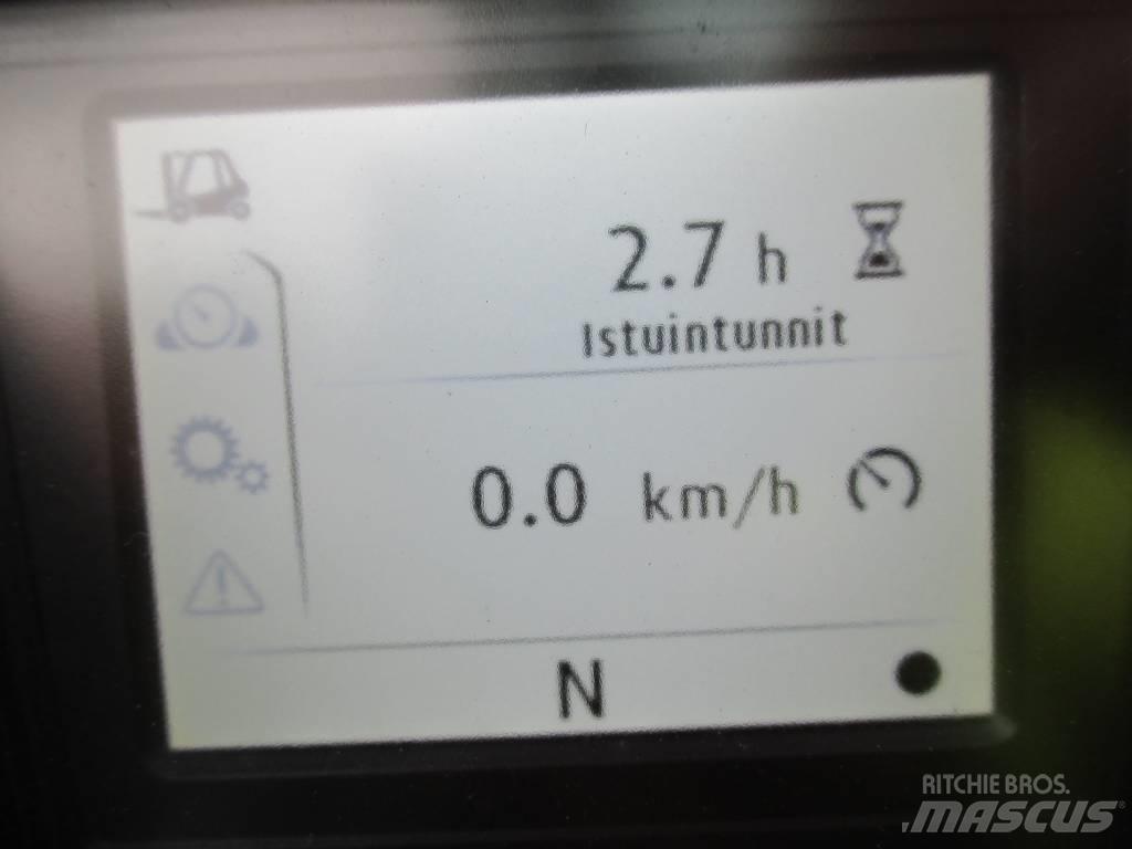 Linde E25S Elektrikli forkliftler