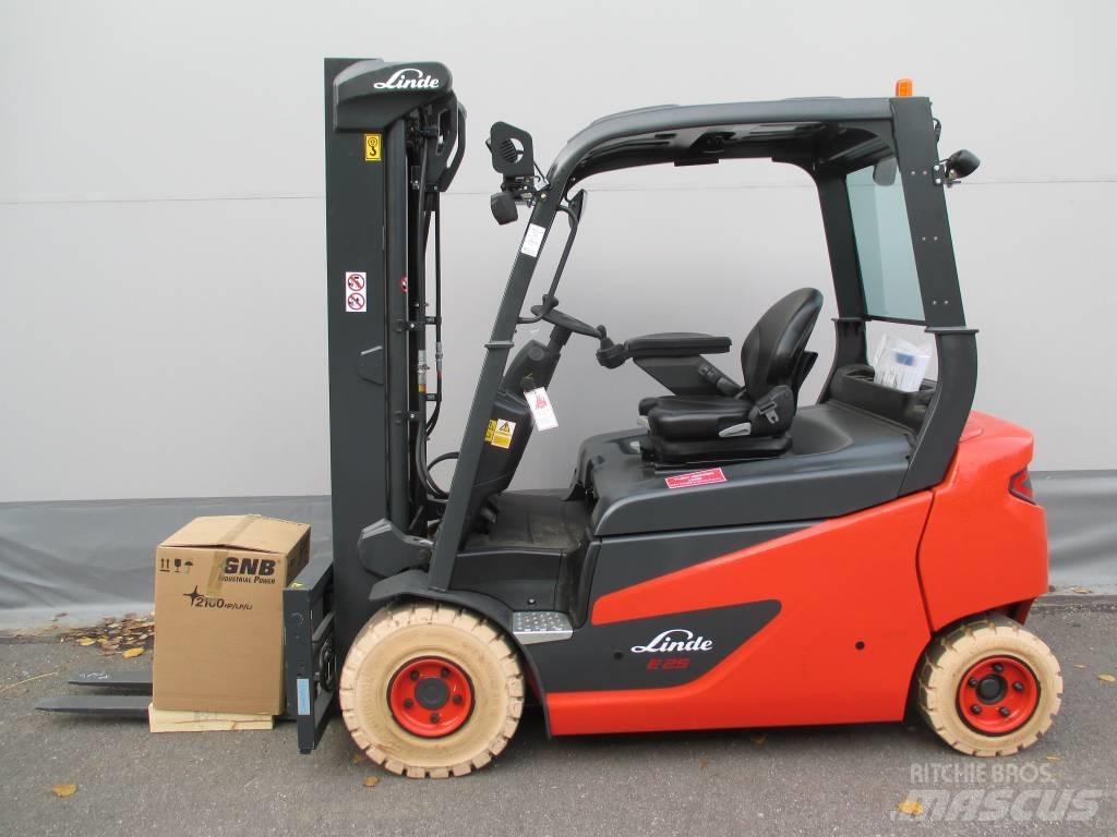 Linde E25S Elektrikli forkliftler