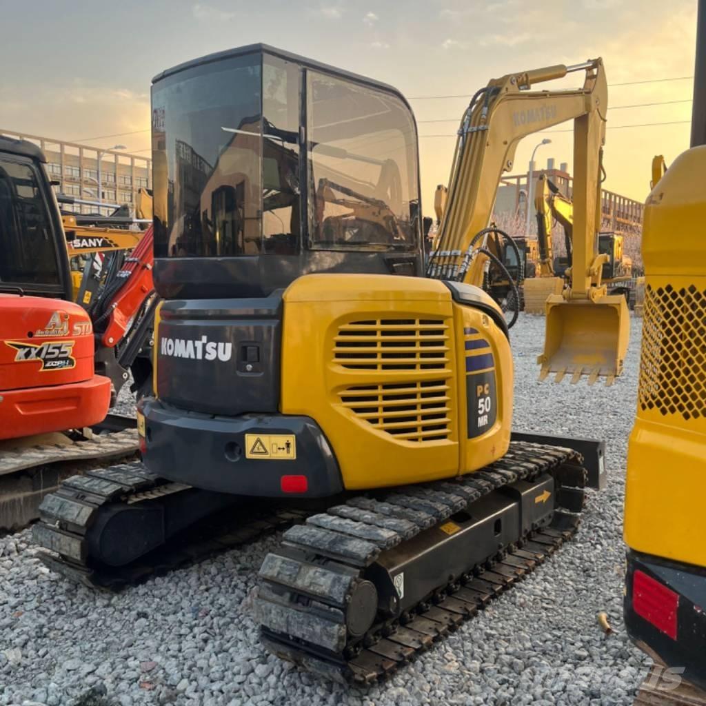 Komatsu PC 50 MR Mini ekskavatörler, 7 tona dek
