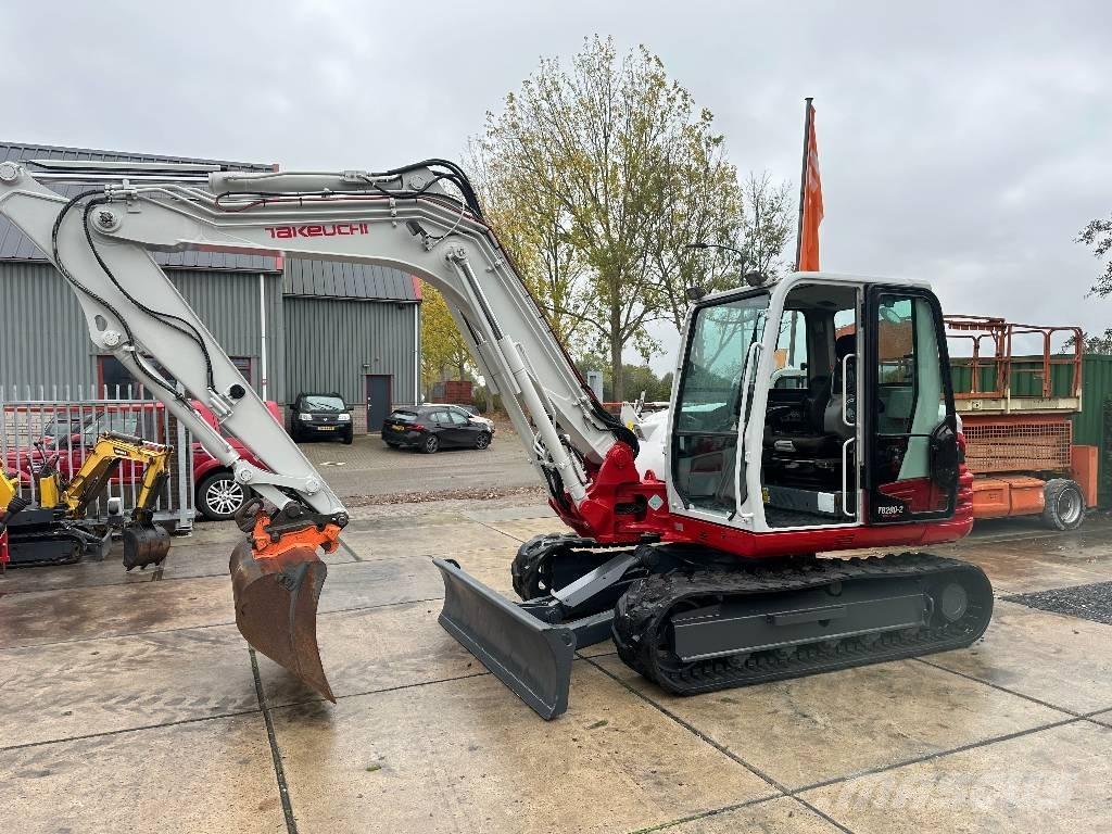 Takeuchi TB 290 Midi ekskavatörler 7 - 12 t