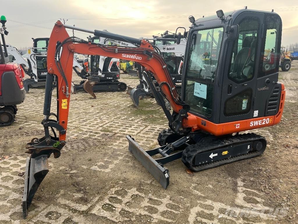 Sunward SWE 20 F Mini ekskavatörler, 7 tona dek