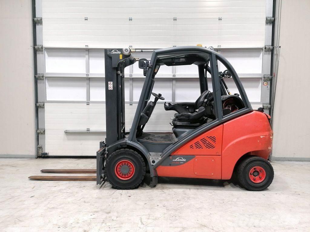Linde H35T-02 LPG'li forkliftler