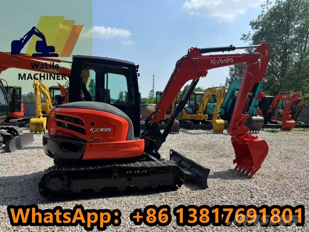 Kubota KX 165 Mini ekskavatörler, 7 tona dek
