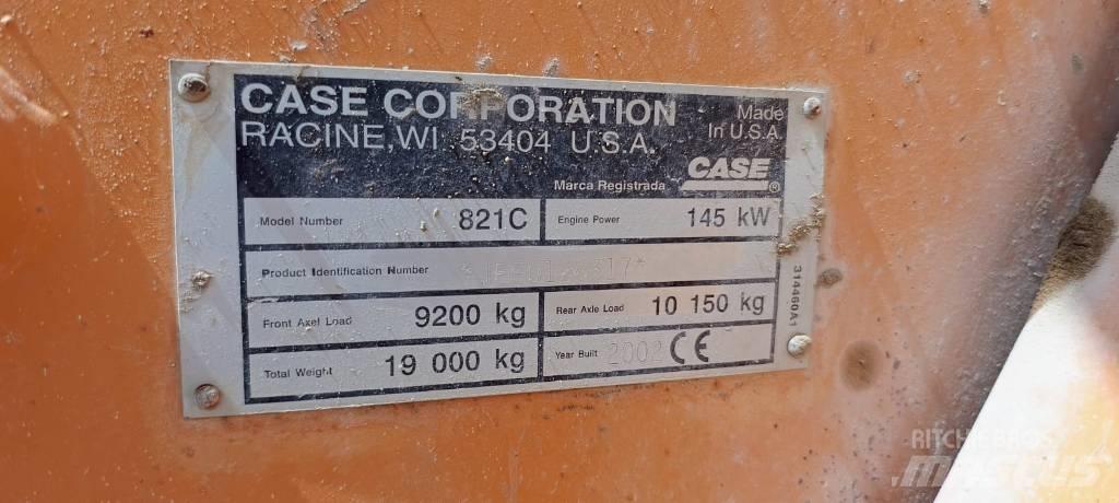 CASE 821 C Tekerlekli yükleyiciler