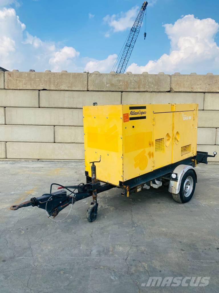 Atlas Copco QAS 60 Dizel Jeneratörler