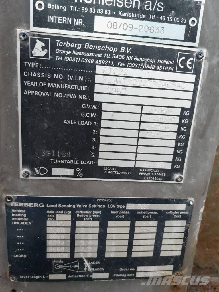 Terberg RT 222 Terminal çekiciler