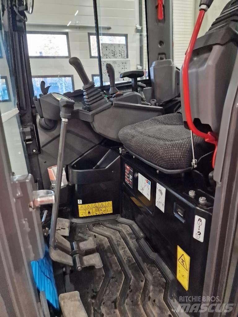 CASE CX 18 D Mini ekskavatörler, 7 tona dek