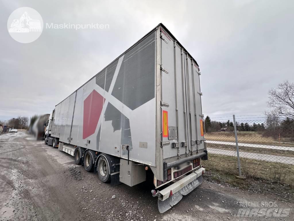 Limetec PPU 339 Kapali kasa yari römorklar