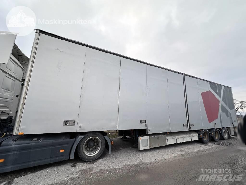 Limetec PPU 339 Kapali kasa yari römorklar