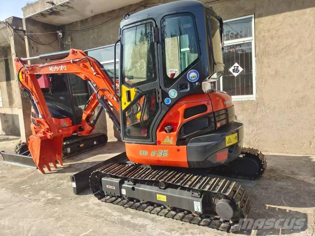 Kubota U 35 Mini ekskavatörler, 7 tona dek