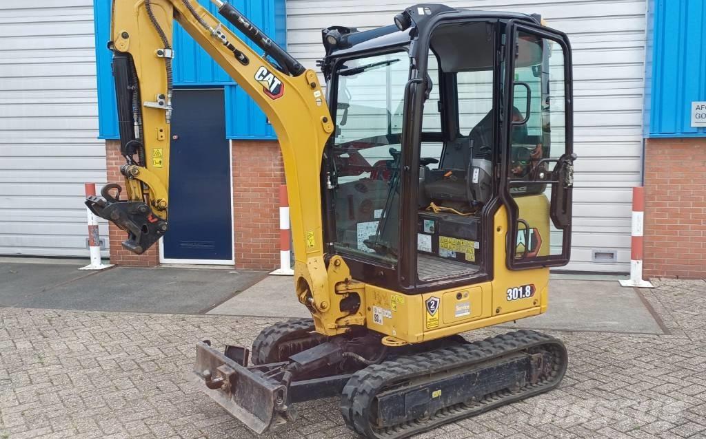 CAT 301.8 Mini ekskavatörler, 7 tona dek