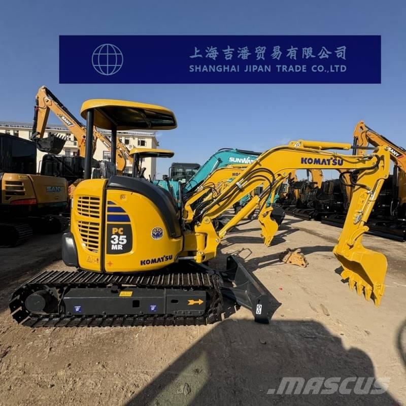 Komatsu PC 35 MR Mini ekskavatörler, 7 tona dek