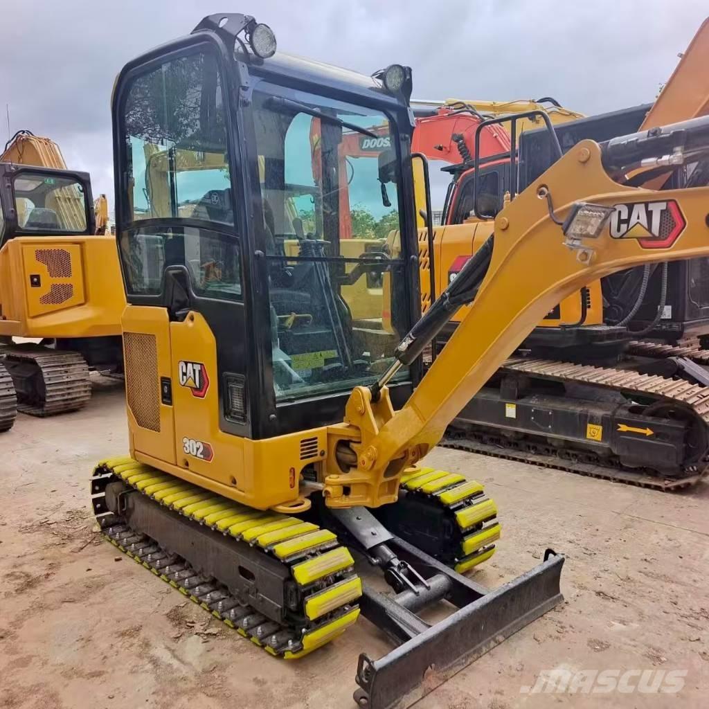 CAT 302 CR Mini ekskavatörler, 7 tona dek