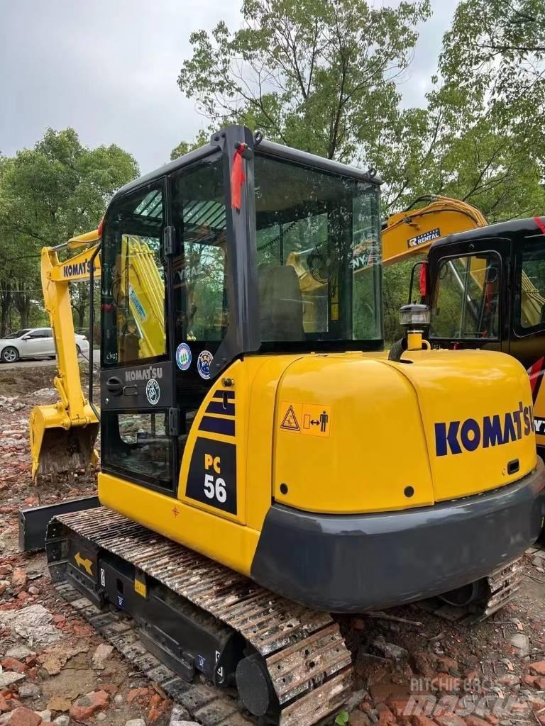 Komatsu PC56-7 Paletli ekskavatörler