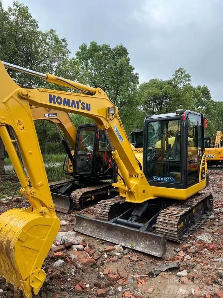 Komatsu PC56-7 Paletli ekskavatörler