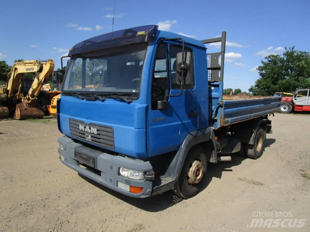 MAN LE 180C  L 2000 Damperli kamyonlar