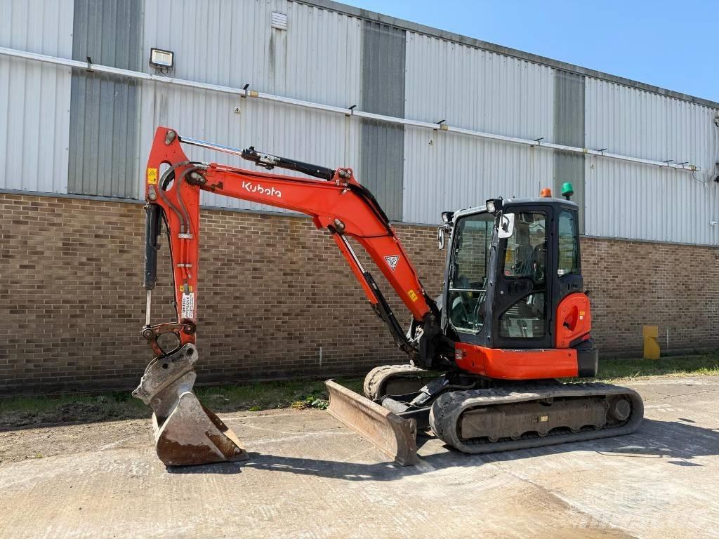 Kubota U55-4 Mini ekskavatörler, 7 tona dek