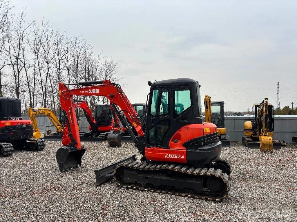 Kubota KX 057 Mini ekskavatörler, 7 tona dek