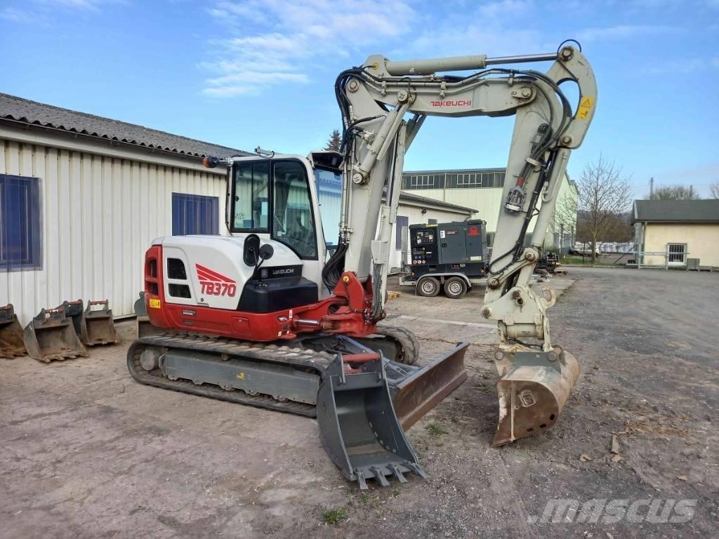 Takeuchi TB 370 CV Midi ekskavatörler 7 - 12 t