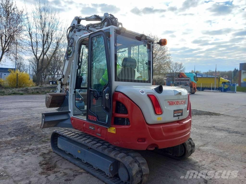 Takeuchi TB 370 CV Midi ekskavatörler 7 - 12 t