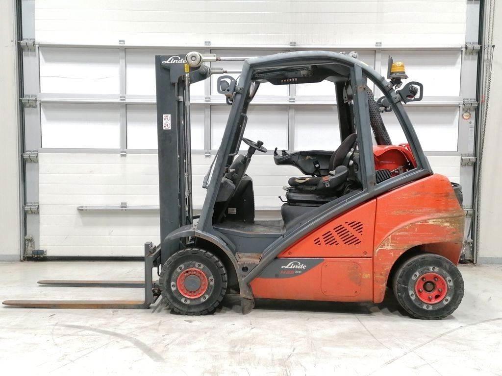 Linde H25T-02 LPG'li forkliftler
