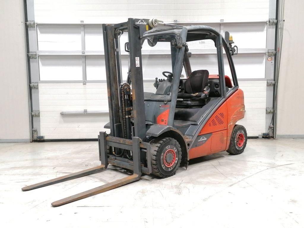 Linde H25T-02 LPG'li forkliftler