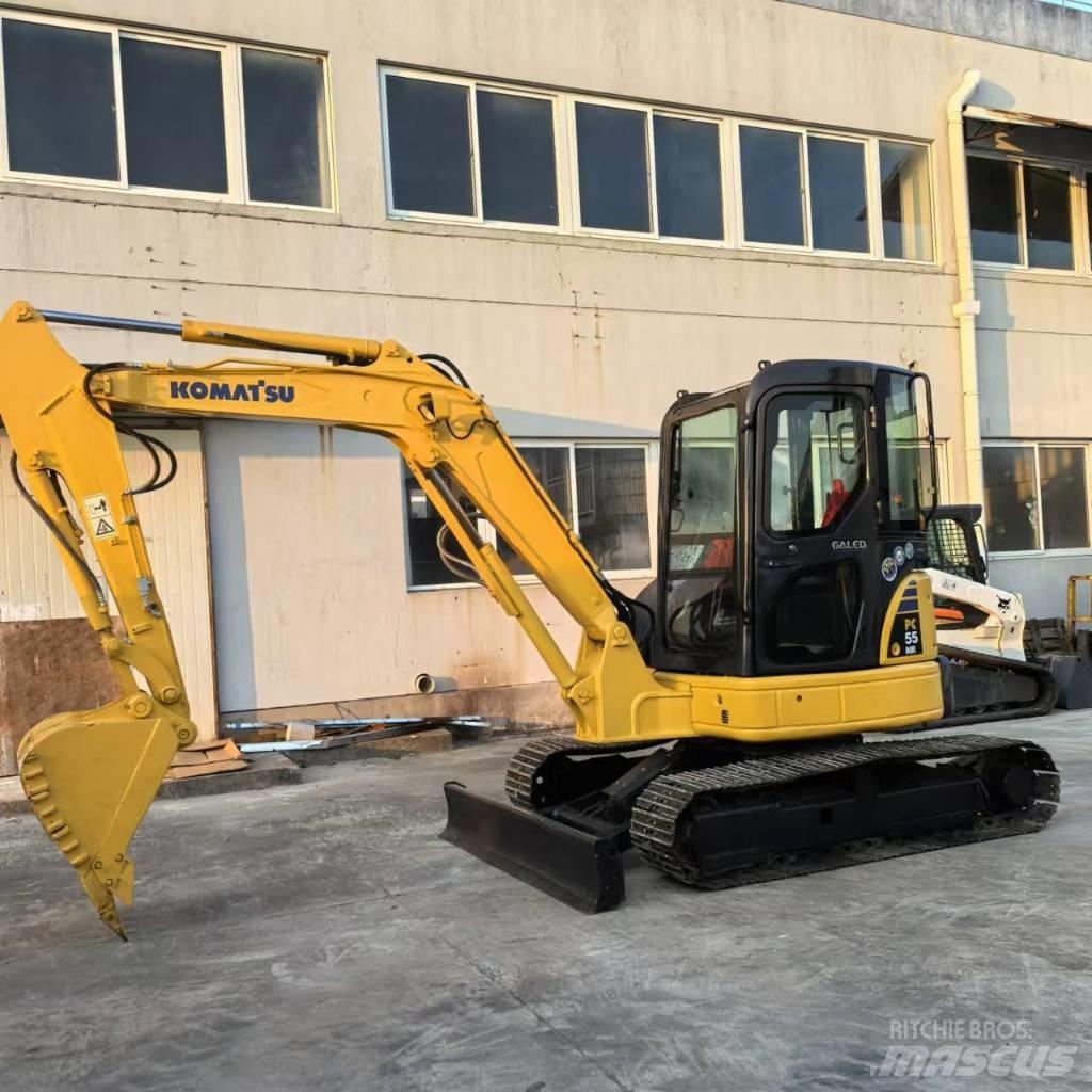 Komatsu PC 55 MR-3 Mini ekskavatörler, 7 tona dek