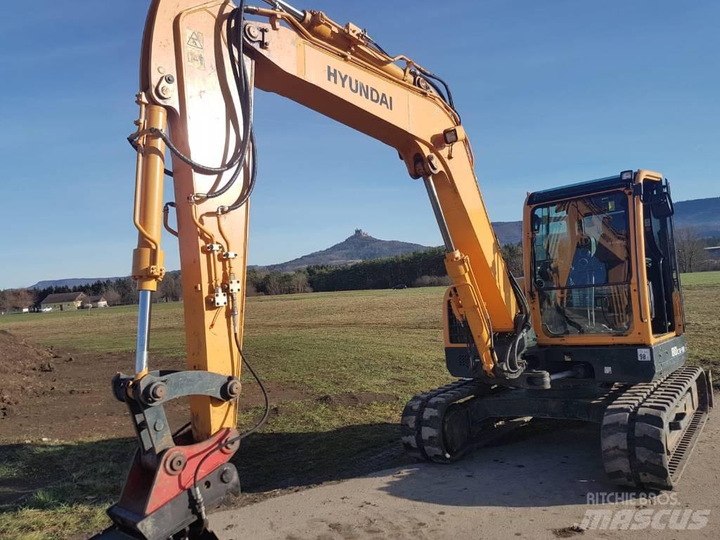 Hyundai R80 CR 9A Midi ekskavatörler 7 - 12 t