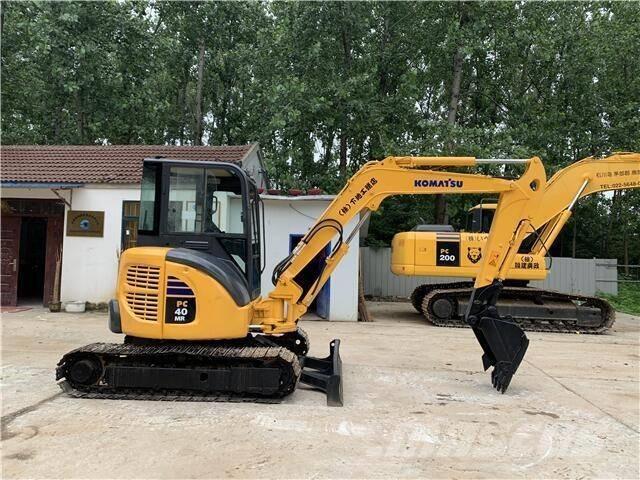 Komatsu pc40mr Mini ekskavatörler, 7 tona dek