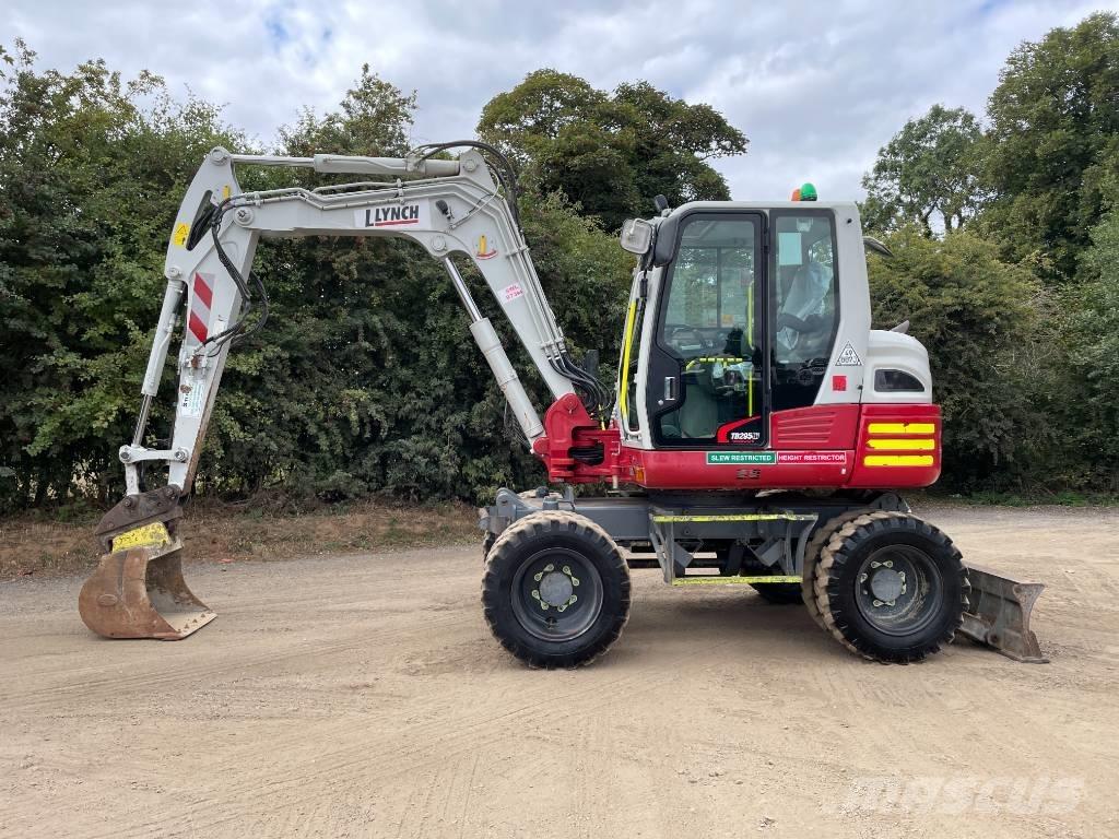 Takeuchi TB 295 W Lastik tekerli ekskavatörler