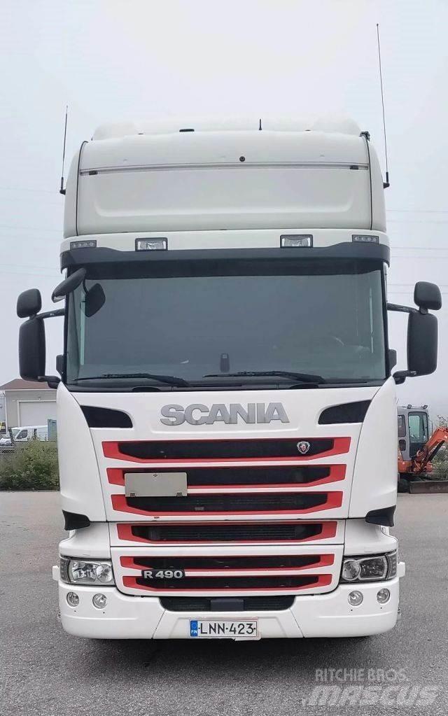Scania R 490 6x2 Kapali kasa kamyonlar