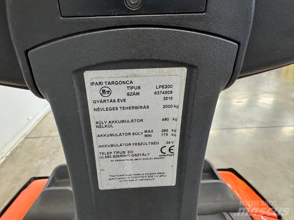 Toyota 10792 LPE 200 Elektrikli forkliftler
