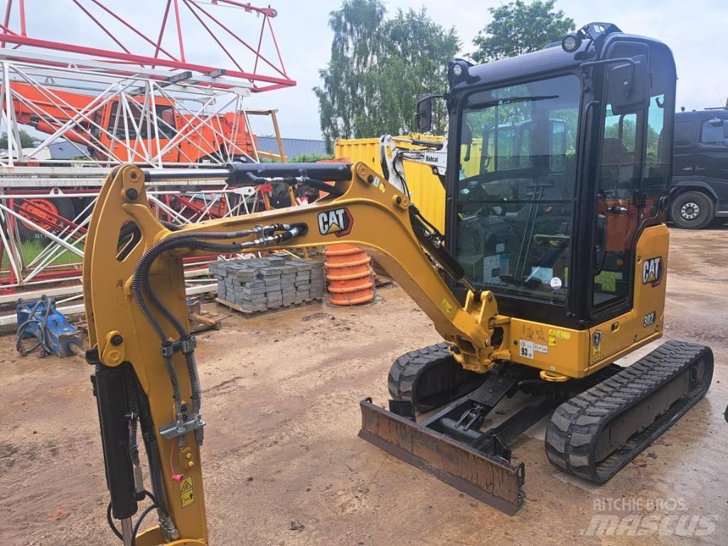 CAT 302cr Mini ekskavatörler, 7 tona dek